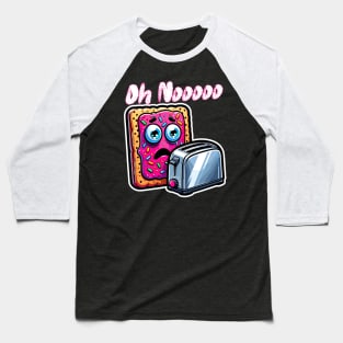 Pop Tart Horror Baseball T-Shirt